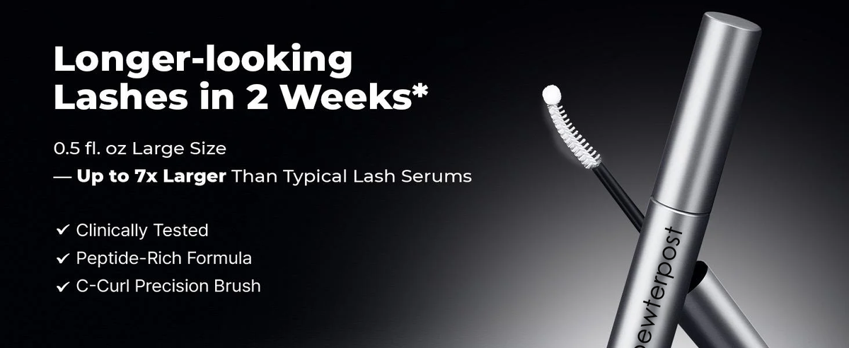 Essential Eyelash Growth Serum| Fuller & Thicker Lashes in 2 Weeks | Non-Prostaglandin