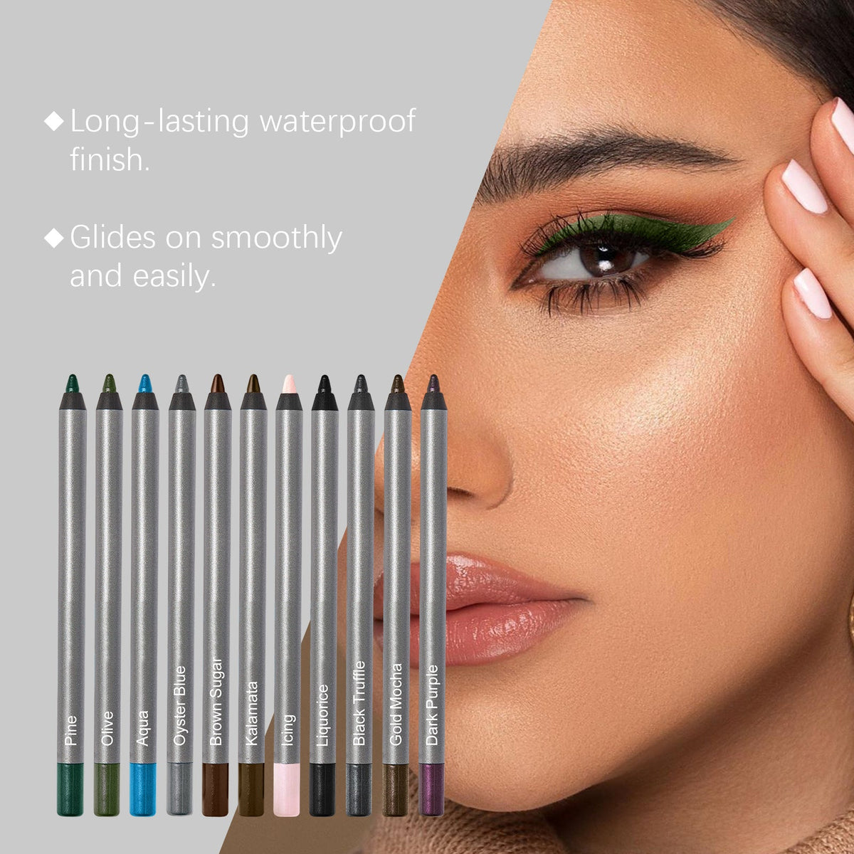Longwear Eyeliner Lightweight Lipliner Makeup Color Cosmetic